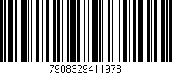 Código de barras (EAN, GTIN, SKU, ISBN): '7908329411978'