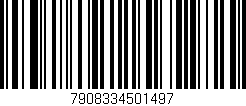 Código de barras (EAN, GTIN, SKU, ISBN): '7908334501497'