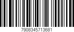 Código de barras (EAN, GTIN, SKU, ISBN): '7908345713681'