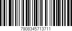 Código de barras (EAN, GTIN, SKU, ISBN): '7908345713711'