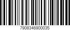 Código de barras (EAN, GTIN, SKU, ISBN): '7908346900035'