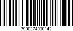Código de barras (EAN, GTIN, SKU, ISBN): '7908374300142'