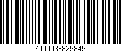 Código de barras (EAN, GTIN, SKU, ISBN): '7909038829849'