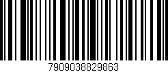 Código de barras (EAN, GTIN, SKU, ISBN): '7909038829863'