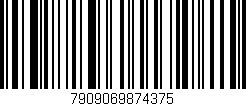 Código de barras (EAN, GTIN, SKU, ISBN): '7909069874375'