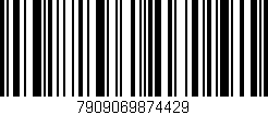 Código de barras (EAN, GTIN, SKU, ISBN): '7909069874429'