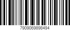 Código de barras (EAN, GTIN, SKU, ISBN): '7909069898494'