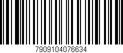 Código de barras (EAN, GTIN, SKU, ISBN): '7909104076634'