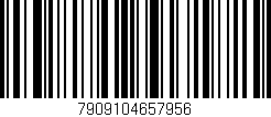 Código de barras (EAN, GTIN, SKU, ISBN): '7909104657956'