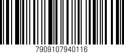 Código de barras (EAN, GTIN, SKU, ISBN): '7909107940116'