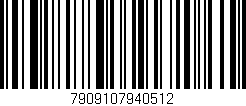 Código de barras (EAN, GTIN, SKU, ISBN): '7909107940512'