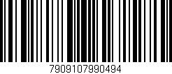 Código de barras (EAN, GTIN, SKU, ISBN): '7909107990494'