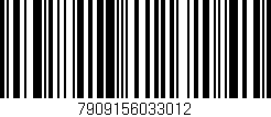 Código de barras (EAN, GTIN, SKU, ISBN): '7909156033012'