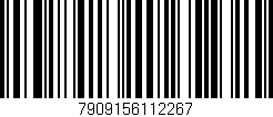 Código de barras (EAN, GTIN, SKU, ISBN): '7909156112267'