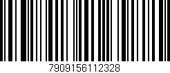 Código de barras (EAN, GTIN, SKU, ISBN): '7909156112328'