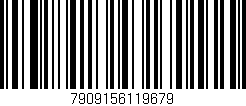 Código de barras (EAN, GTIN, SKU, ISBN): '7909156119679'