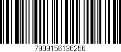 Código de barras (EAN, GTIN, SKU, ISBN): '7909156136256'