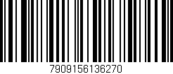 Código de barras (EAN, GTIN, SKU, ISBN): '7909156136270'