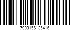 Código de barras (EAN, GTIN, SKU, ISBN): '7909156136416'