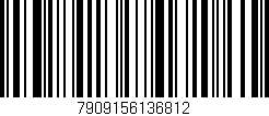 Código de barras (EAN, GTIN, SKU, ISBN): '7909156136812'