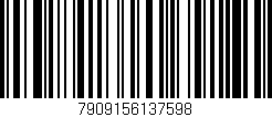 Código de barras (EAN, GTIN, SKU, ISBN): '7909156137598'