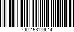 Código de barras (EAN, GTIN, SKU, ISBN): '7909156138014'