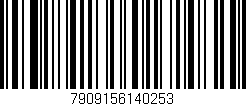 Código de barras (EAN, GTIN, SKU, ISBN): '7909156140253'