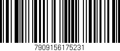 Código de barras (EAN, GTIN, SKU, ISBN): '7909156175231'