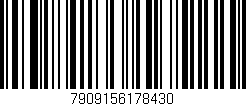 Código de barras (EAN, GTIN, SKU, ISBN): '7909156178430'