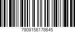 Código de barras (EAN, GTIN, SKU, ISBN): '7909156178645'