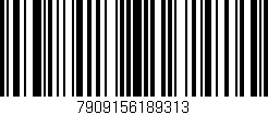 Código de barras (EAN, GTIN, SKU, ISBN): '7909156189313'