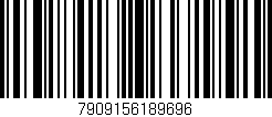 Código de barras (EAN, GTIN, SKU, ISBN): '7909156189696'