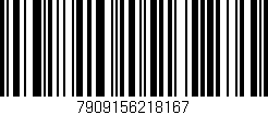 Código de barras (EAN, GTIN, SKU, ISBN): '7909156218167'