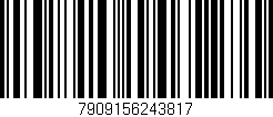 Código de barras (EAN, GTIN, SKU, ISBN): '7909156243817'