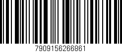 Código de barras (EAN, GTIN, SKU, ISBN): '7909156266861'
