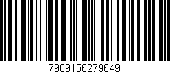 Código de barras (EAN, GTIN, SKU, ISBN): '7909156279649'