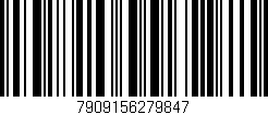 Código de barras (EAN, GTIN, SKU, ISBN): '7909156279847'