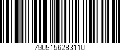 Código de barras (EAN, GTIN, SKU, ISBN): '7909156283110'