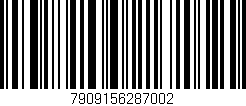 Código de barras (EAN, GTIN, SKU, ISBN): '7909156287002'