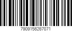 Código de barras (EAN, GTIN, SKU, ISBN): '7909156287071'