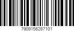 Código de barras (EAN, GTIN, SKU, ISBN): '7909156287101'