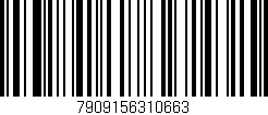 Código de barras (EAN, GTIN, SKU, ISBN): '7909156310663'
