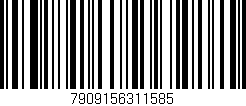 Código de barras (EAN, GTIN, SKU, ISBN): '7909156311585'