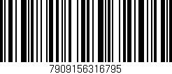 Código de barras (EAN, GTIN, SKU, ISBN): '7909156316795'