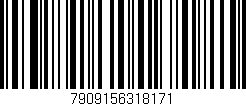 Código de barras (EAN, GTIN, SKU, ISBN): '7909156318171'