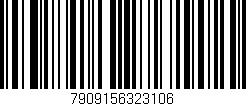 Código de barras (EAN, GTIN, SKU, ISBN): '7909156323106'