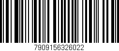 Código de barras (EAN, GTIN, SKU, ISBN): '7909156326022'