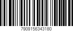 Código de barras (EAN, GTIN, SKU, ISBN): '7909156343180'