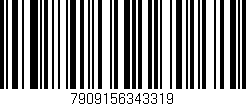 Código de barras (EAN, GTIN, SKU, ISBN): '7909156343319'