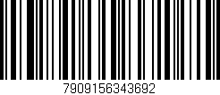 Código de barras (EAN, GTIN, SKU, ISBN): '7909156343692'
